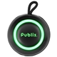 aerial view a black the viber 5 watt led wireless speaker, image 1 of 7