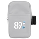 aerial view a gray take along bottle buddy water bottle pouch, image 1 of 3