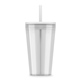 aerial view a white 22 oz tritan(tm) tumbler, image 1 of 5