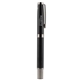 aerial view a black recycled brass ultra gel roller ball, image 1 of 7