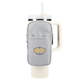 aerial view a gray bottle buddy deluxe water bottle pouch, image 1 of 4