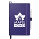 aerial view a purple 5.5 x 8.5 fsc(r) mix bound journal set, image 1 of 7