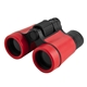 aerial view a red 1797 c sports binoculars with neck rope, image 1 of 4