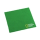 aerial view a kelly green 348 c galaxy screen cleaning cloth, image 1 of 2