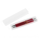 a red 187 c derby soft touch metal ballpoint mechanical pencil gift set