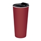 aerial view a red 186c basecamp denali stainless steel tumbler - 16 oz, image 1 of 6