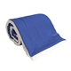 aerial view a royal blue 2728 c oversized mink sherpa blanket, image 1 of 4