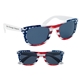 a group of patriotic malibu sunglasses
