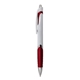 aerial view a red white crest grip pen, full color digital, image 1 of 2