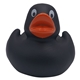 aerial view a black mini leisure rubber duck for promotion, image 1 of 4