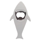 a white plastic shark bottle opener