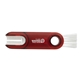 aerial view a frosted red multi - function brush, image 1 of 6