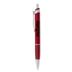 aerial view a burgundy apex soft - touch metal pen, image 1 of 5