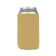 a khaki collapsible neoprene can insulator cooler coolie