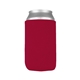 a crimson collapsible neoprene can insulator cooler coolie