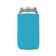 a neon blue collapsible neoprene can insulator cooler coolie