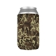 a tan camo collapsible neoprene can insulator cooler coolie
