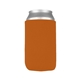 a burnt orange collapsible neoprene can insulator cooler coolie