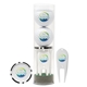 aerial view a group of classic 2- ball par pack with tees, tool poker chip, image 2 of 25