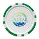 aerial view a group of classic 2- ball par pack with tees, tool poker chip, image 20 of 25