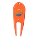 aerial view a group of classic 2- ball par pack with tees, tool poker chip, image 10 of 25