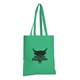 a green orangebag green non - woven polypropylene tote bag with strap handles