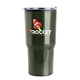 a titanium-gray the carova - 18 oz stainless steel auto tumbler - full color imprint