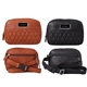 a group of brea canyon leather cross body bag