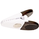 aerial view a white with black rubber grip magnetic memo holder clip, image 2 of 2