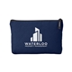aerial view a classic navy core365 essentials pouch, image 1 of 6