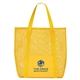aerial view a sunshine belle mare beach mesh tote bag, image 1 of 5