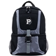 aerial view a gray dual section backpack cooler, image 1 of 2