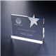 a group of 5 x 7 star wedge award