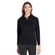 aerial view a black north end - womens revive coolcore(r) quarter - zip pullover, image 1 of 10
