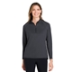 aerial view a carbon north end - womens revive coolcore(r) quarter - zip pullover, image 1 of 10