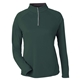aerial view a forest/ carbon core365 - womens origin performance pique quarter - zip pullover, image 1 of 7