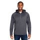 aerial view a carbon core365 unisex techno lite pullover anorak, image 1 of 10