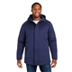 aerial view a classic navy core365 - unisex techno lite flat - fill insulated jacket, image 1 of 10