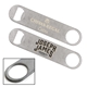a group of antique pewter stainless steel bottle opener