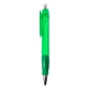 a green giant rubberized grip pen