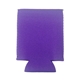 a purple neoprene can cooler - real neoprene