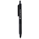 a black savvy gel stylus pen
