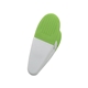 aerial view a lime white vibrant magnetic custom power clip, image 1 of 2