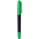 a dark green double ended sharp mark(r) - permanent marker - fine medium tip