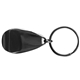 aerial view a gunmetal gray gunmetal apri bottle opener key chain, image 1 of 4