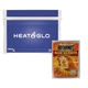 aerial view a blue outdoor long - lasting hand warmer kit, image 1 of 2