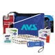 aerial view a blue storm series basics disaster first aid kit, image 1 of 2