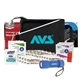 aerial view a black storm series basics disaster first aid kit, image 1 of 2