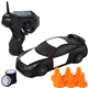 aerial view a black dryfter remote control car, image 1 of 3