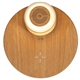 aerial view a wood harmony3(tm) wireless charger - speaker - light, image 1 of 3